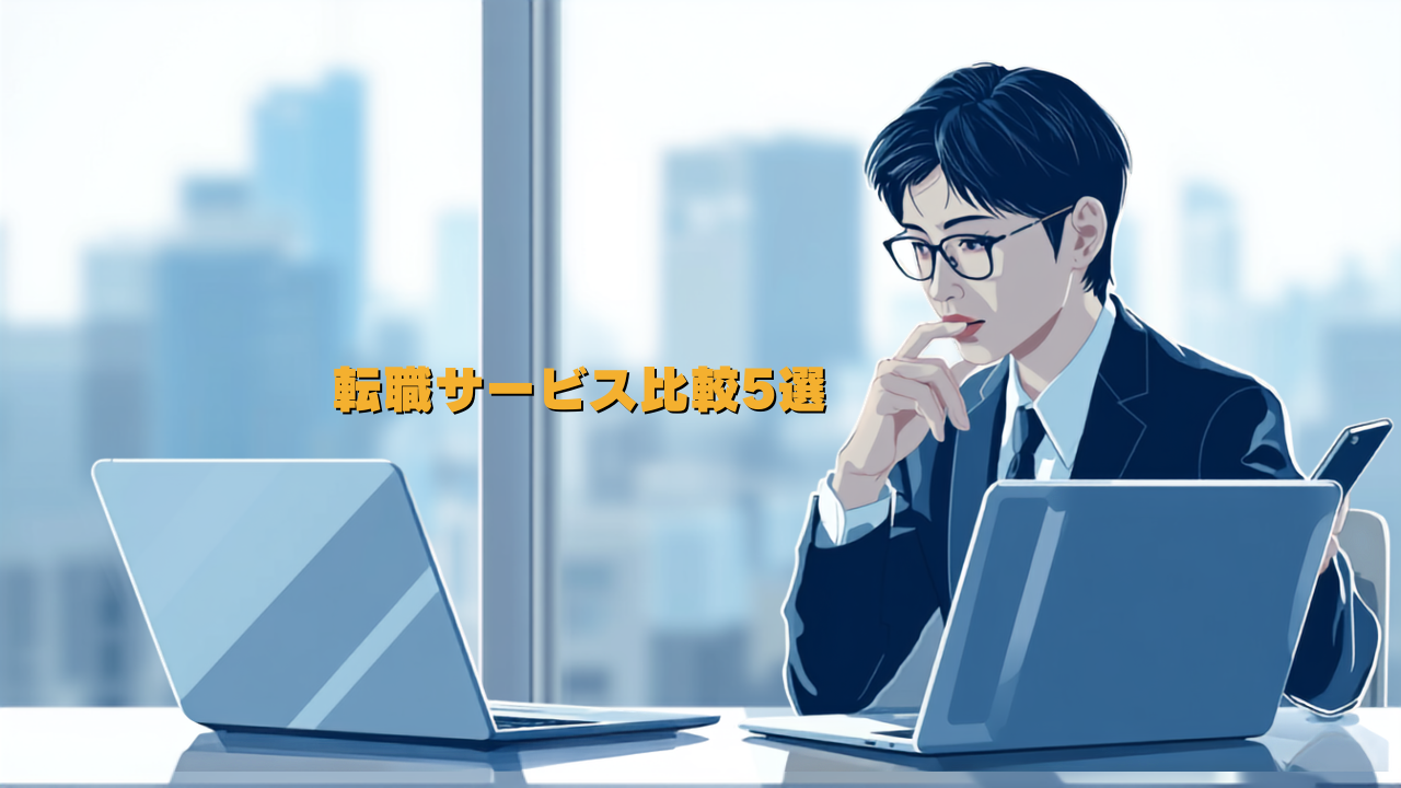 キャリアの迷いを解消する転職サービス比較5選